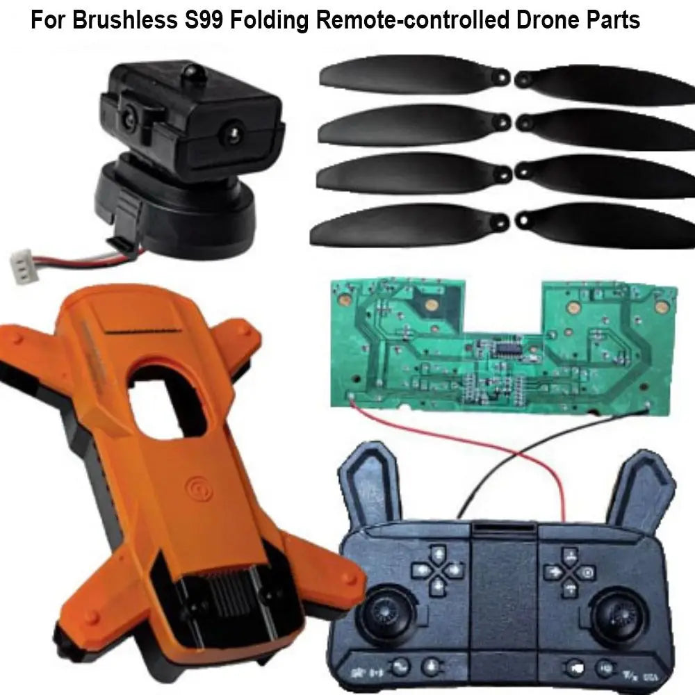 S99 Brushless Folding Drone Propeller – 10 Styles Black RC Part