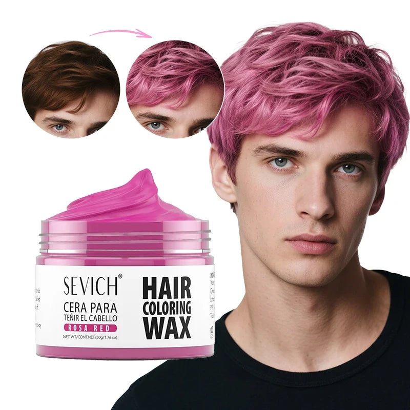 Sevich Temporary Hair Colour Wax – DIY Dye, Brows & Beard