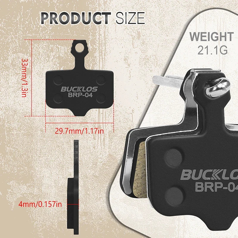 BUCKLOS Hydraulic Disc Brake Pads – Sram Elixir DB1 DB5 MTB