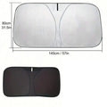 Car Front Windshield Sunshade – UV & Heat Blocking Cover