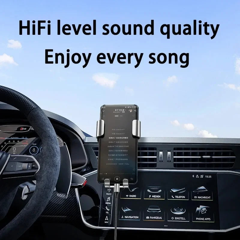 USB-C to 3.5mm AUX Cable Adapter for Car, Speakers & Headphones