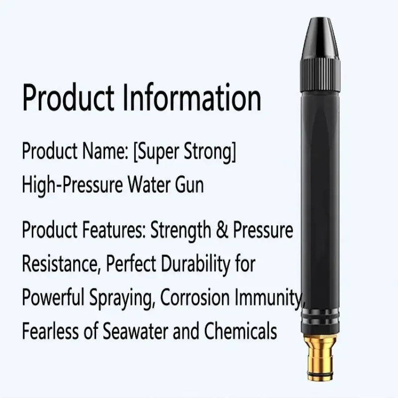 High-Pressure Jet Water Gun – ABS Car Wash & Garden Sprayer
