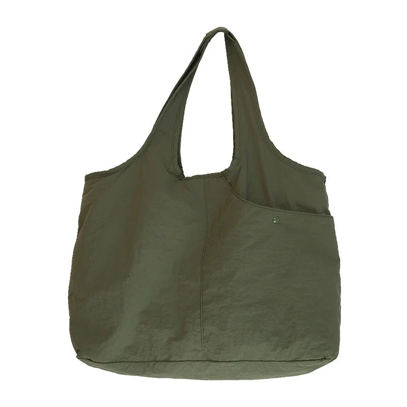 Women's Large Nylon Shoulder Crossbody Tote Bag for Work