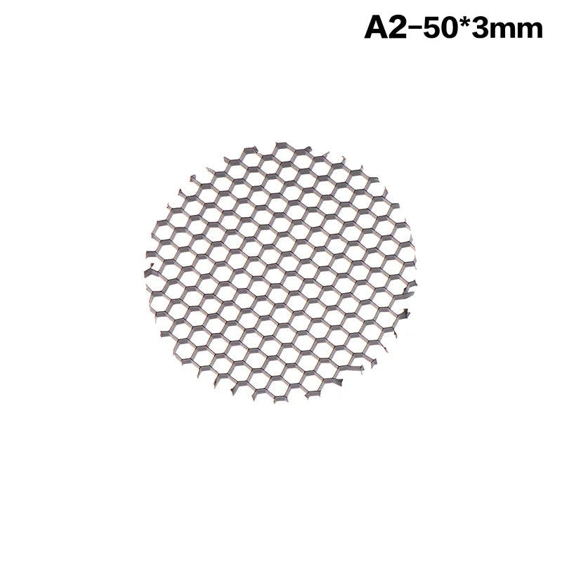 LED Honeycomb Grid Anti-Glare Light Shade Cover 8cm | Nixie