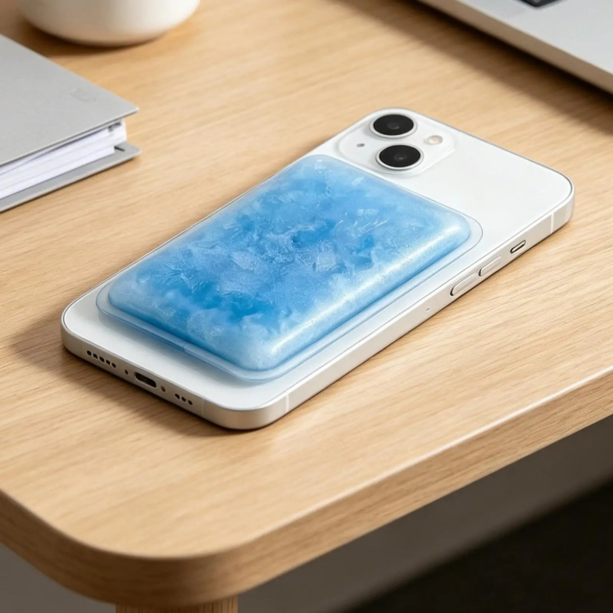 Reusable Phone Cooling Pad – Slim Portable Ice Pack for Phones