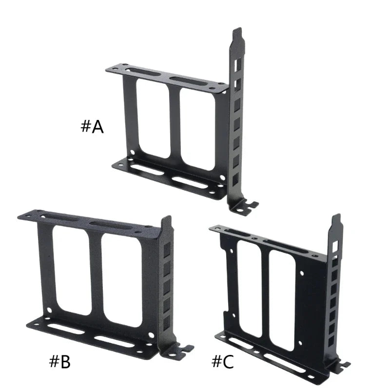 Ventilated 2.5" & 3.5" SSD HDD Metal Mounting Bracket for PC