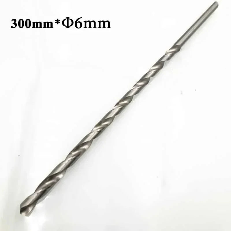 HSS Extra Long Twist Drill Bits Set 2–6mm | 160–300mm