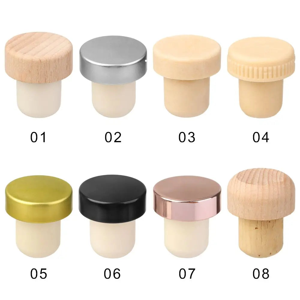 Wine Bottle Stopper Airtight Seal – Cork Plug for Wine & Champagne
