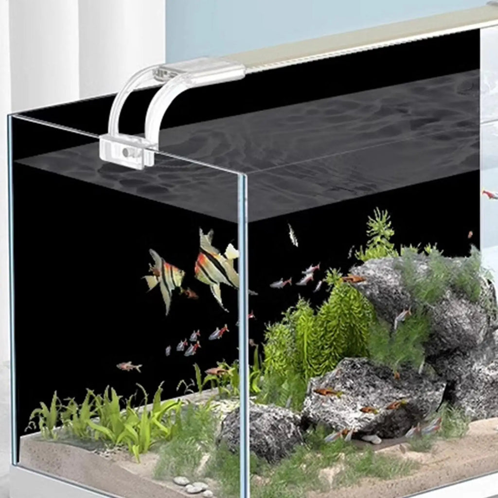 Black Aquarium Background Static Cling Film | 30cm & 40cm