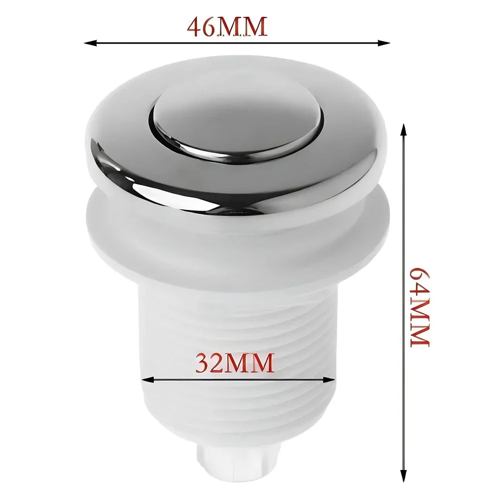 Air Pressure Switch Push Button – Bathtub & Garbage Disposal