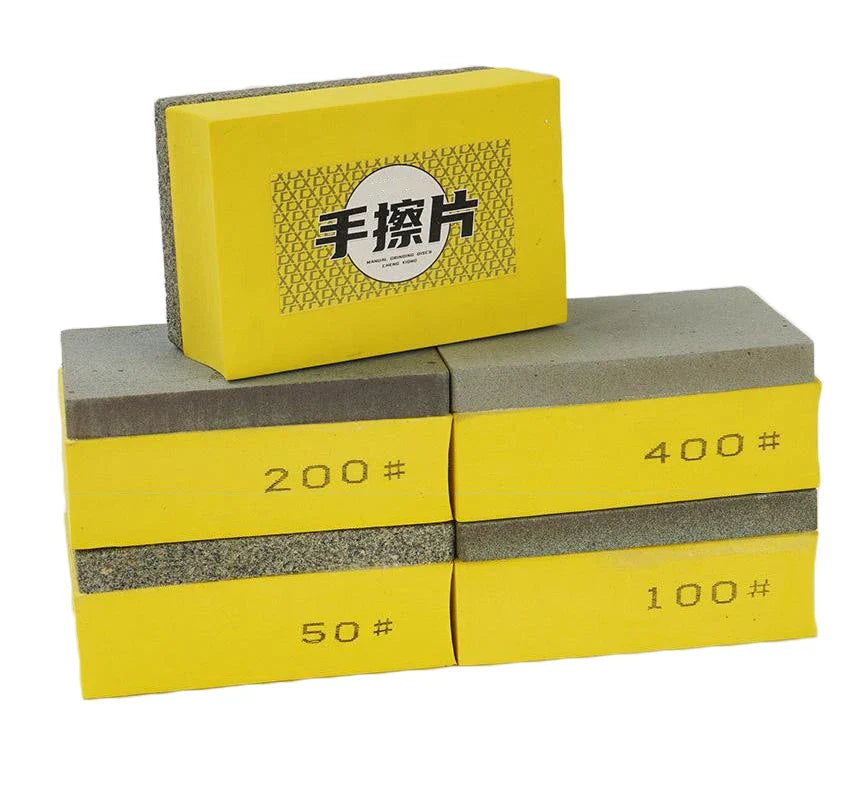 DAZZLEEX Silicon Carbide Hand Polishing Pads 50–400 Grit