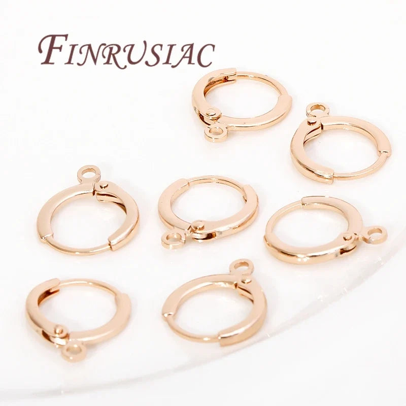 Gold Plated Hypoallergenic Earring Hooks 10pcs – DIY Jewelry
