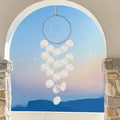 Shell Moon Wind Chimes – Natural Shell Dream Catcher Décor