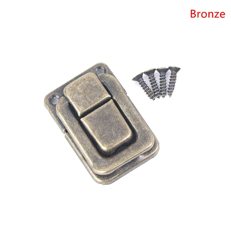 Vintage Toggle Latch Hasp Lock for Wooden Box, Chest & Gift Case
