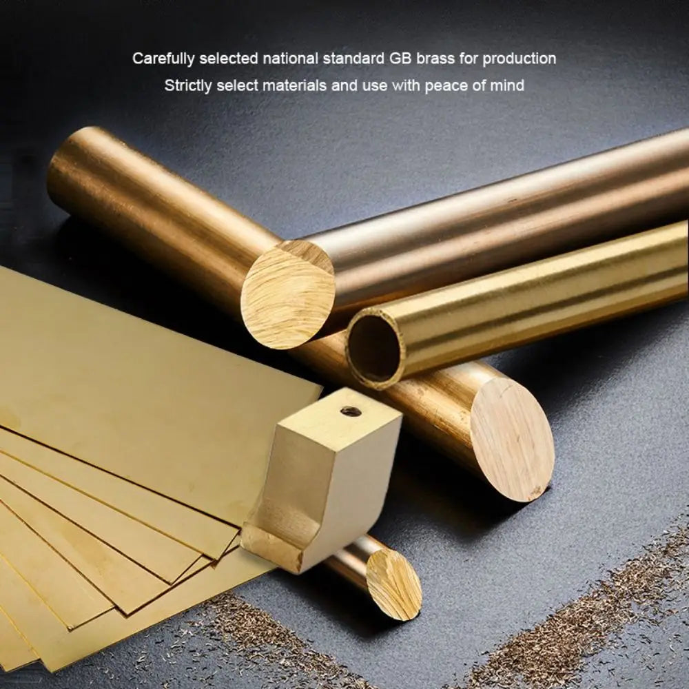 Brass Cabinet Pull with Backplate | Minimalist Gold Drawer Handle