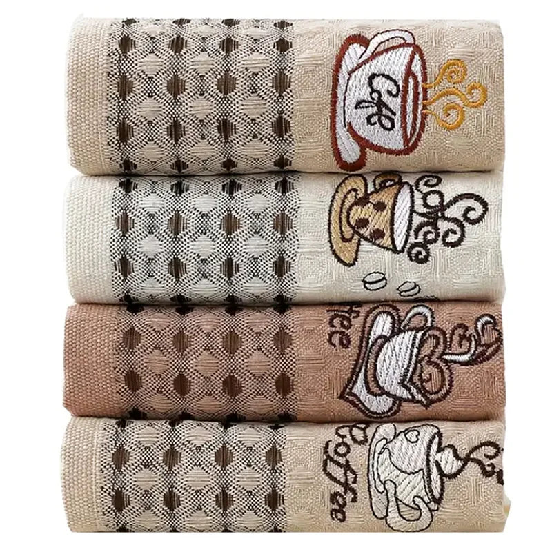 4-Pack Super Absorbent Reusable Kitchen Cleaning Towels