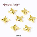 9mm 18K Gold Plated Star Spacer Beads – DIY Jewelry Making
