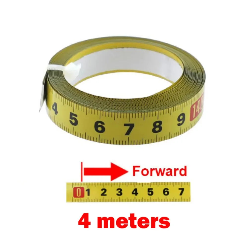 Self-Adhesive Metric Steel Tape Measure 1–5M | Miter Track