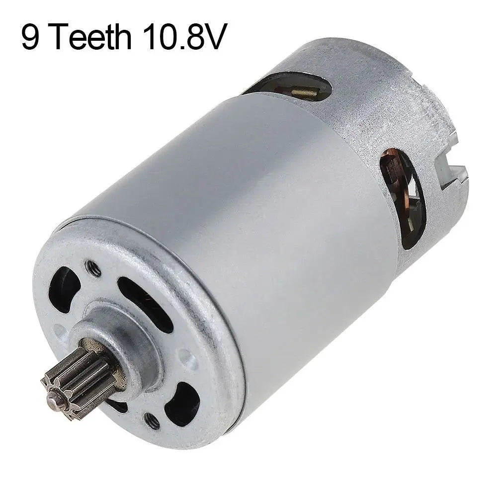 RS550 DC Motor for Cordless Drill & Reciprocating Saw 10.8–25V