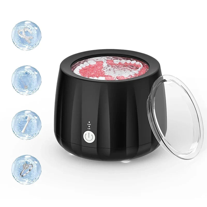 Ultrasonic Retainer & Denture Cleaner Pod | 220ml 40kHz