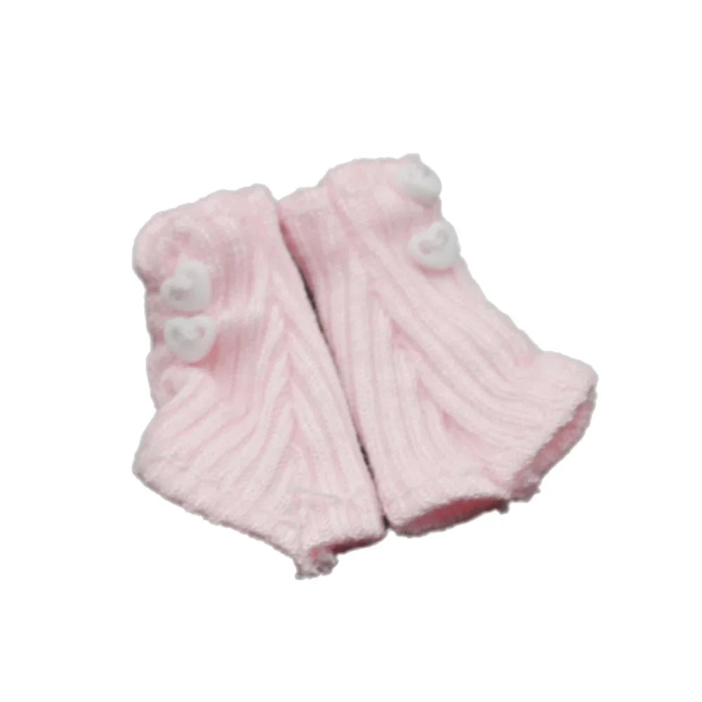OB11 BJD Doll Socks – Lolita Knit Stacking Socks 1/6 Scale