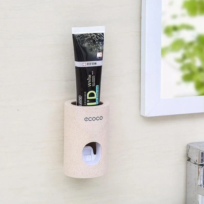 Hands-Free Automatic Toothpaste Dispenser & Squeezer