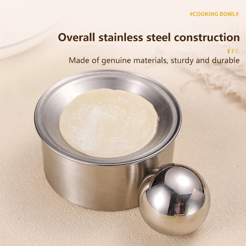 Stainless Steel Dumpling Maker & Dough Presser Mold Set
