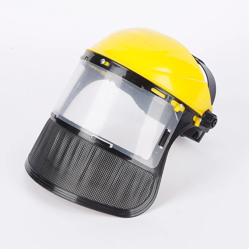 Safety Helmet Full Face Mesh Mask – Garden & Forestry