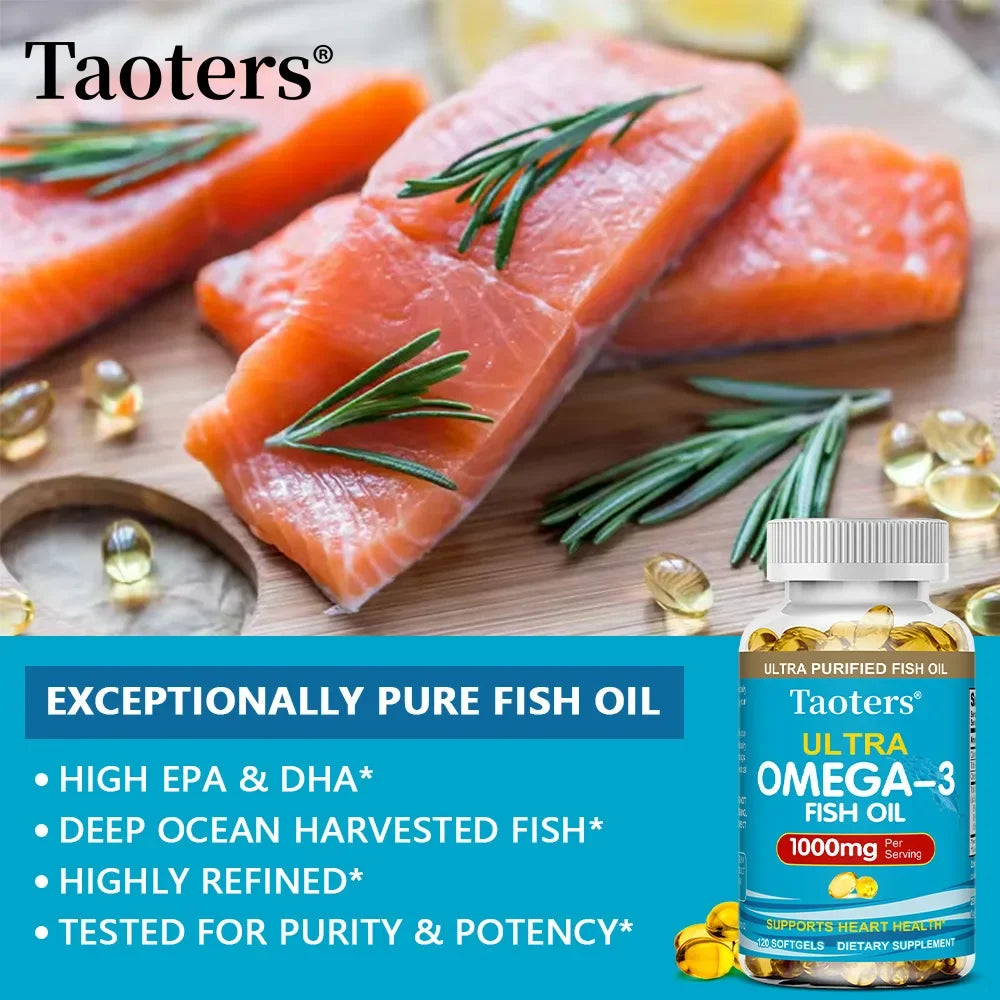 STRESSXCEL Triple Strength Omega-3 Fish Oil – EPA & DHA