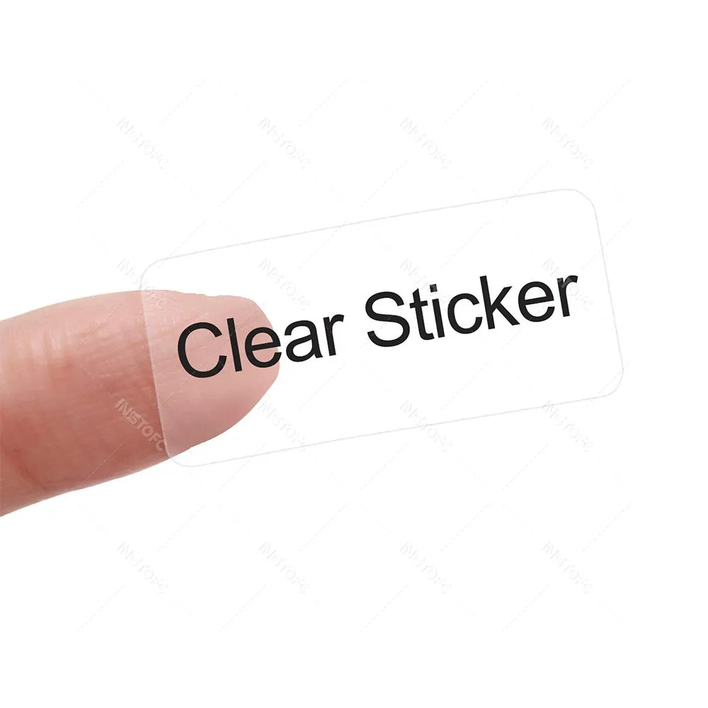 Niimbot Thermal Label Rolls – Clear & White for D11 D110 D101