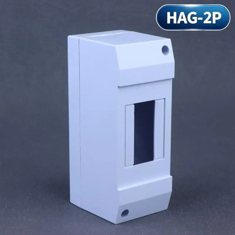 1-8P Flame Retardant ABS Circuit Breaker Surface Mount Enclosure Box