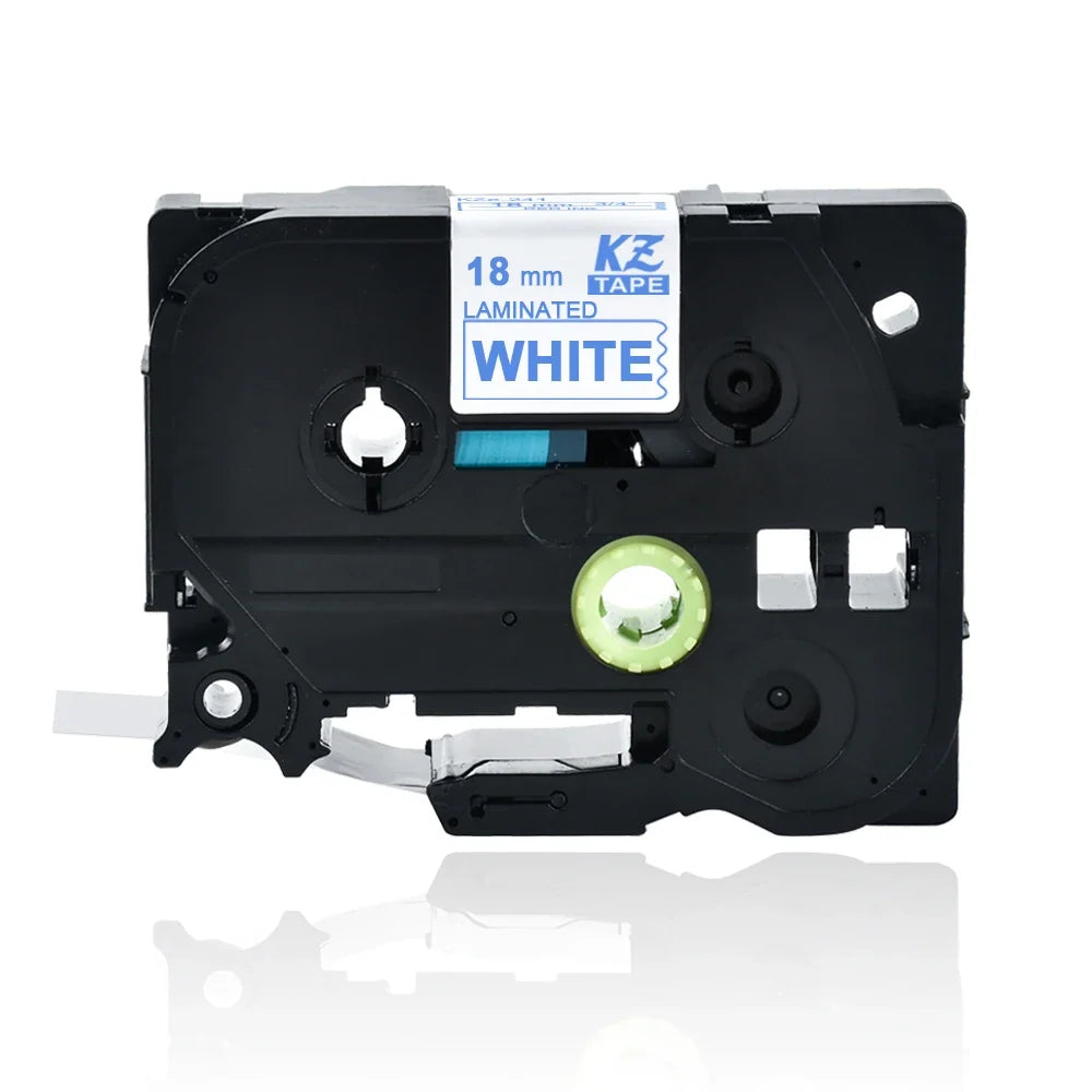 TZe-241 18mm Compatible Brother P-Touch Label Tape – 21 Colors