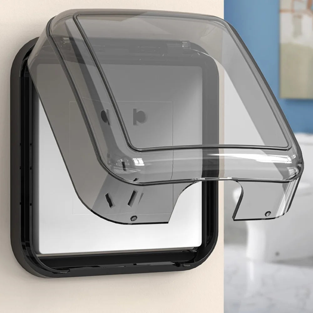 Waterproof 86 Type Outlet Switch Cover Box | Splash-Proof