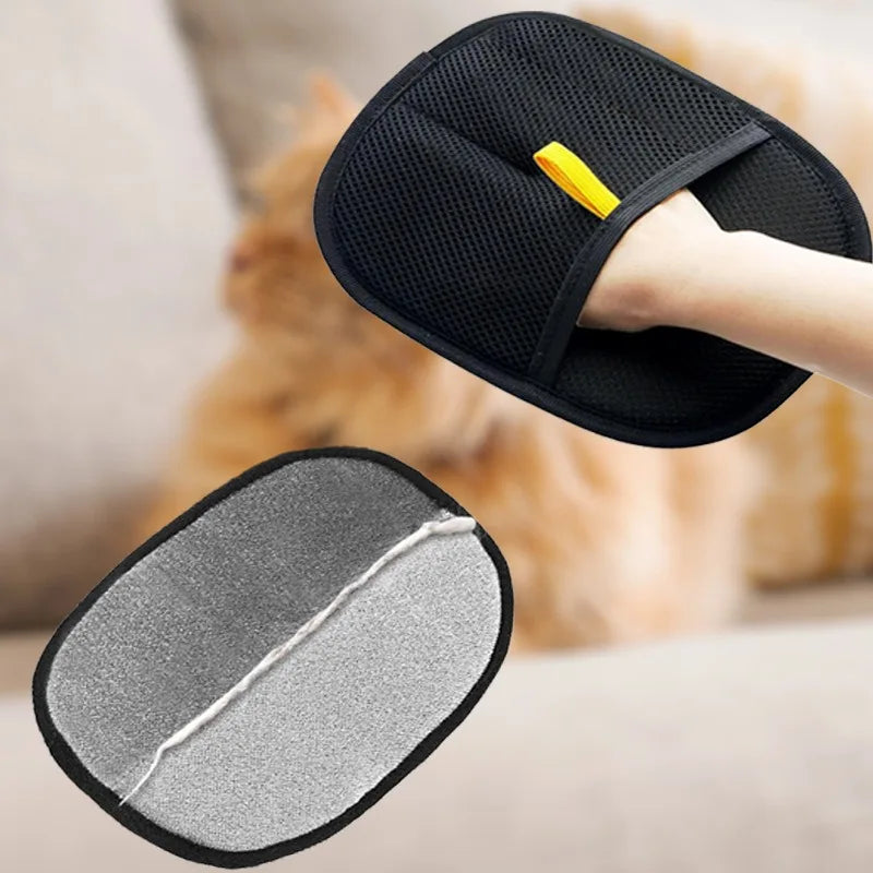 Pet Hair Removal Glove – Lint & Cat Hair Remover Tool