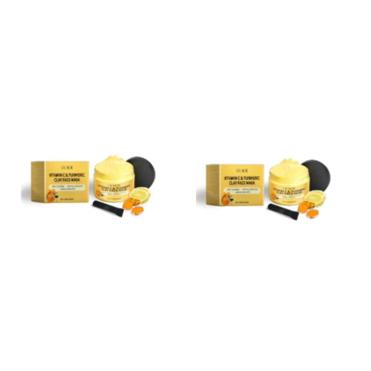 Turmeric Vitamin C Clay Face Mask – Brighten & Deep Cleanse