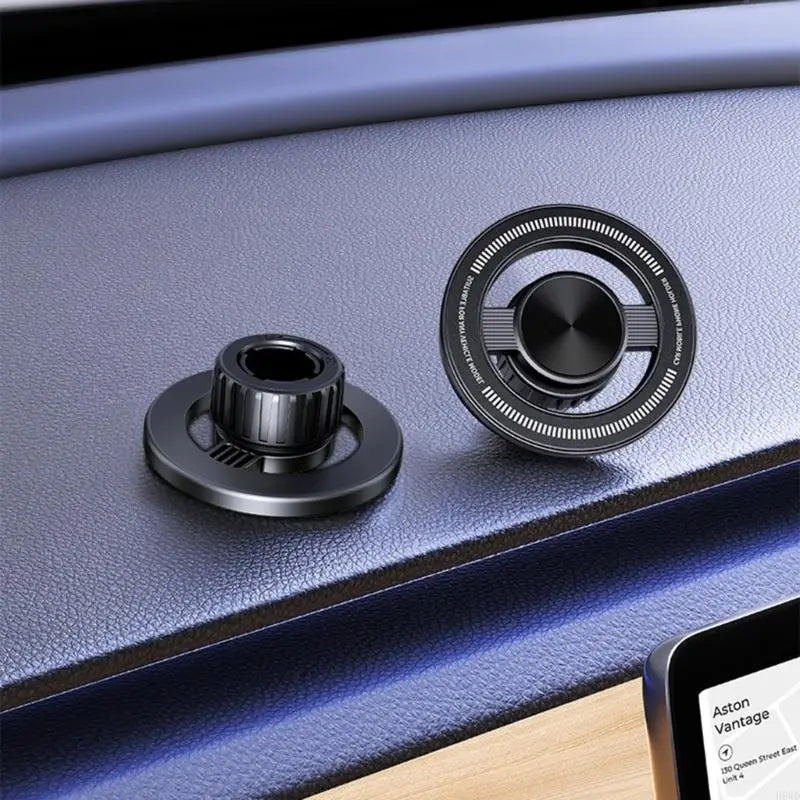 17mm Ball Joint Car Phone Mount Head – 360° Rotating Metal ABS