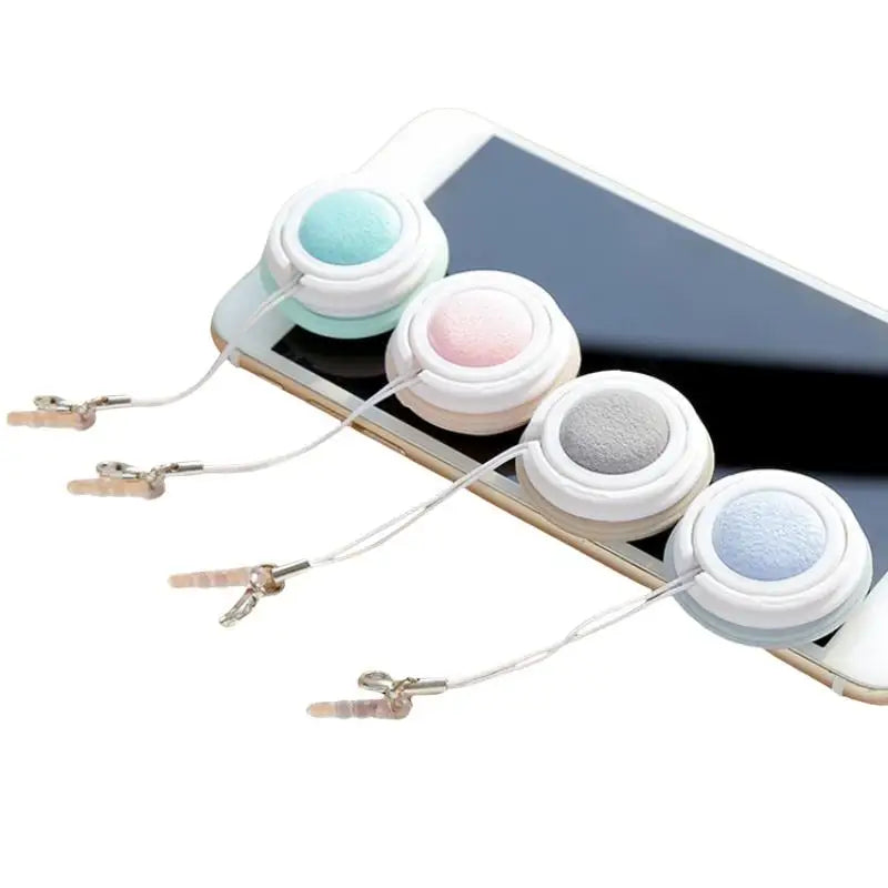 Mini Microfiber Screen Cleaner Pendant – Phone, Glasses & Lens Wipe