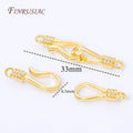 18K Gold Plated Toggle Clasps – DIY Jewelry Findings