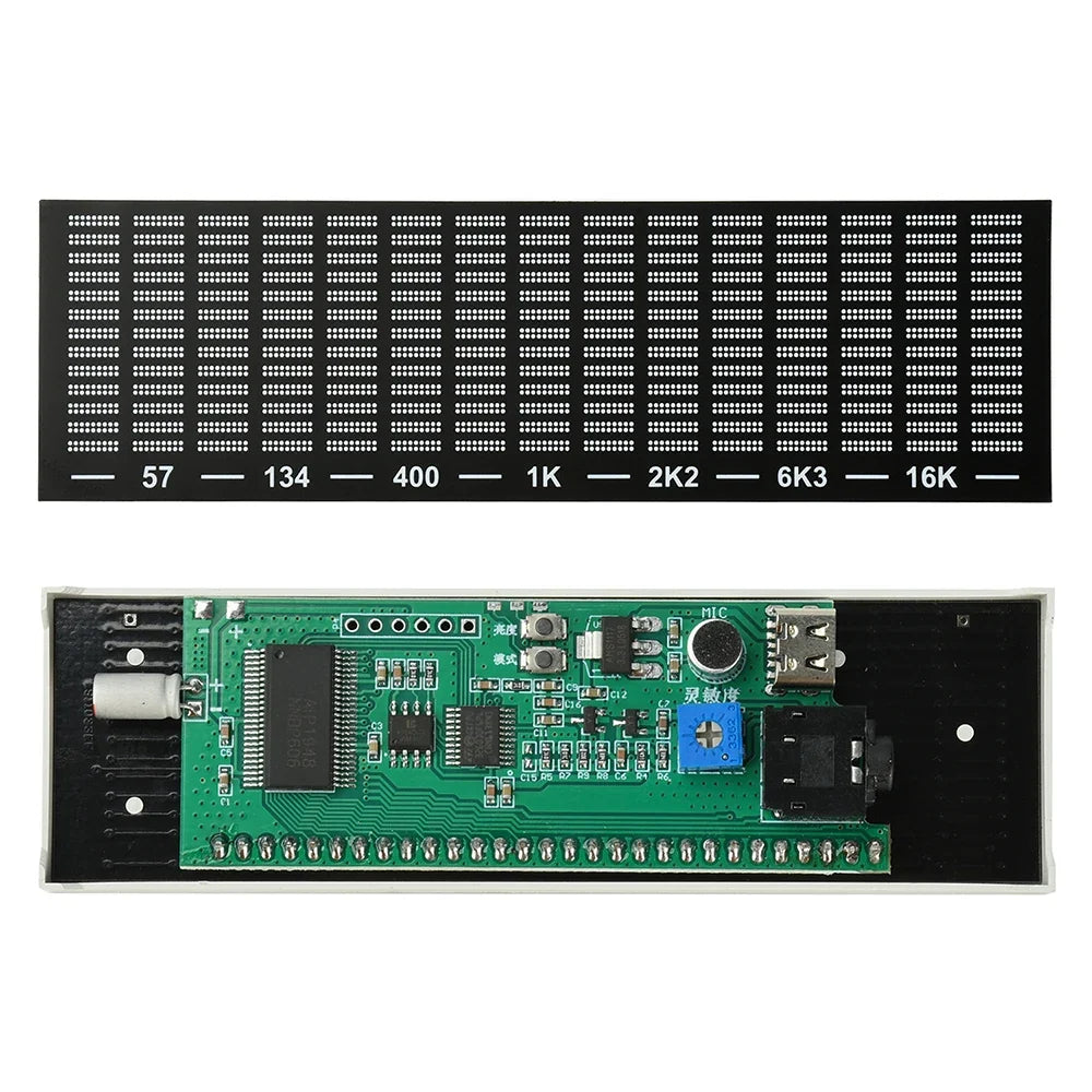 Occkic LED Voice-Activated Music Spectrum Light | Type-C
