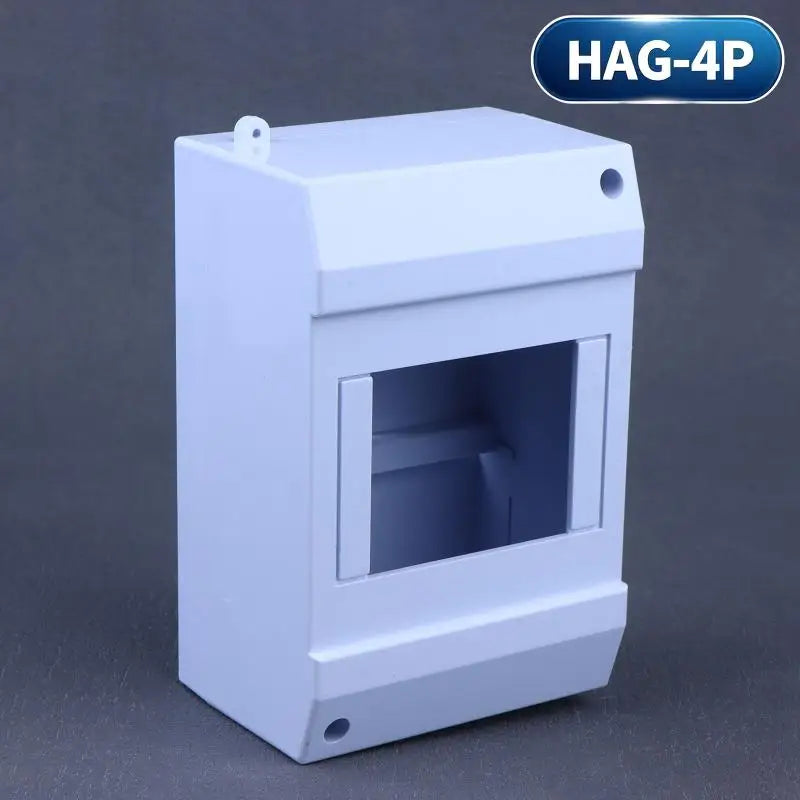 1-8P Flame Retardant ABS Circuit Breaker Surface Mount Enclosure Box