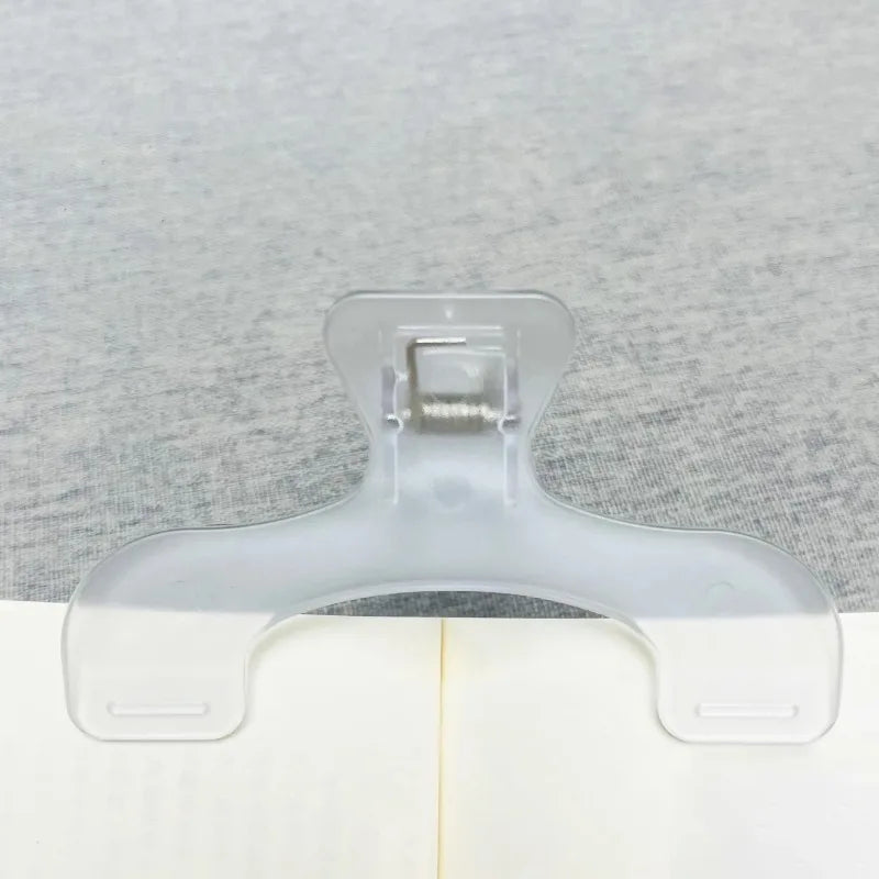Kawaii Book Reading Clips – Frosted Transparent Page Holder