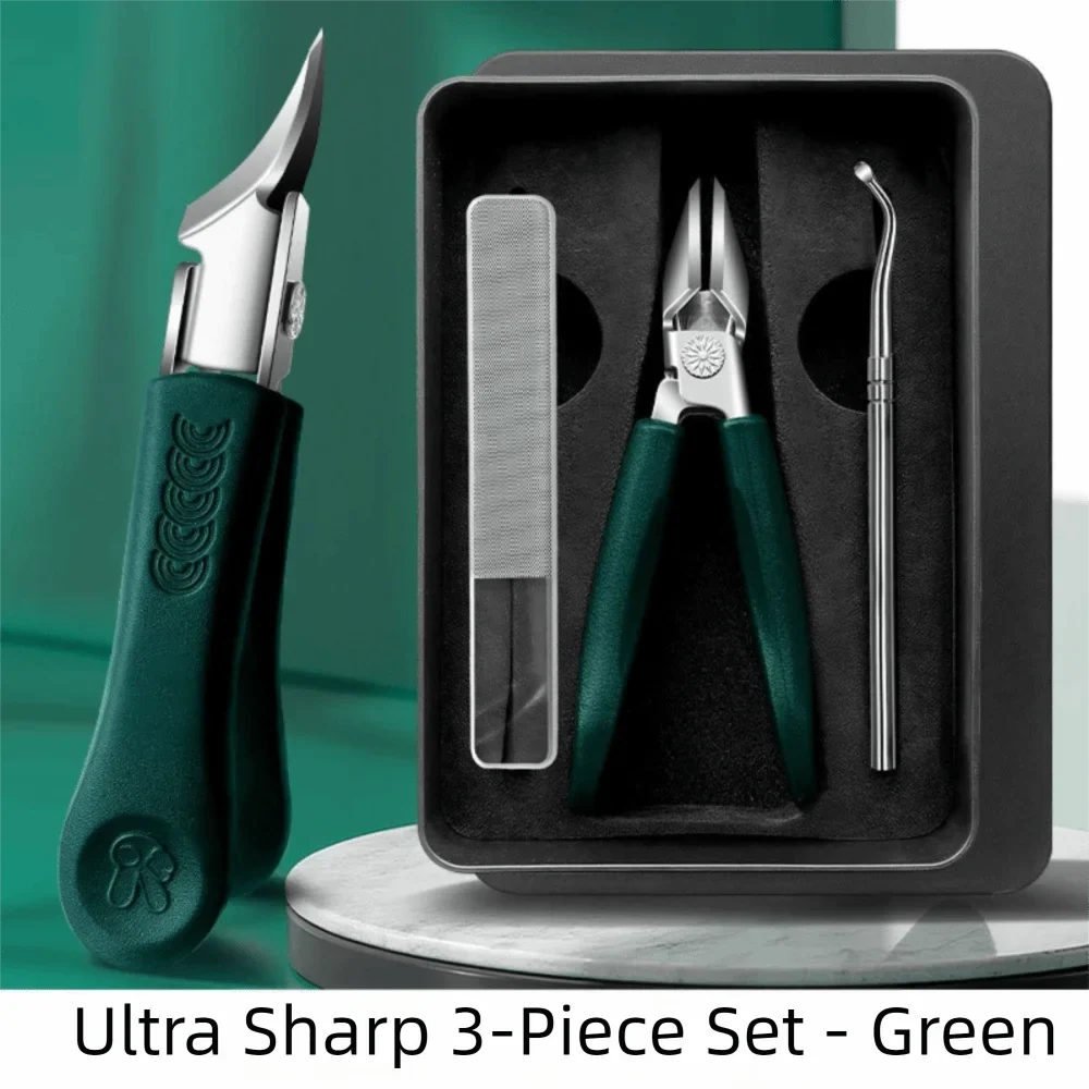 Slant Edge Eagle Beak Nail Clipper – Anti-Splash Stainless Steel