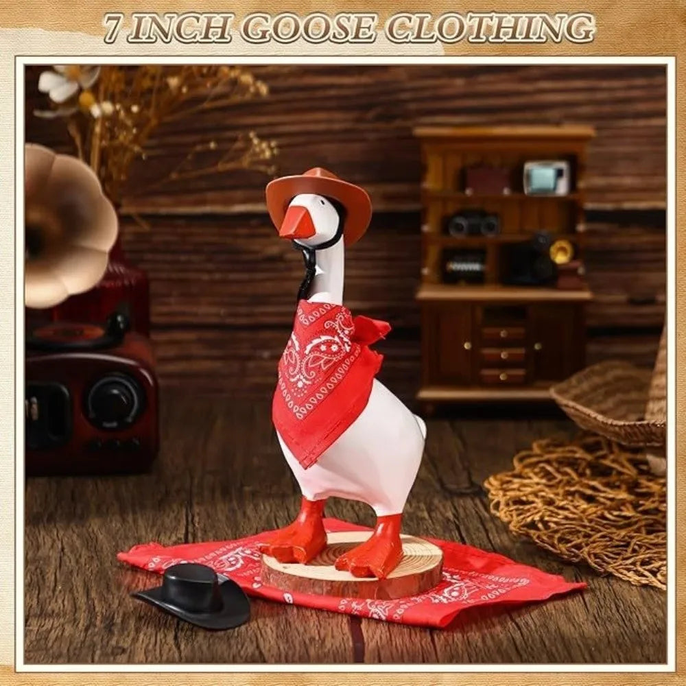 Mini Cowboy Hat for 7-Inch Desk Goose Statue – 6 Colors