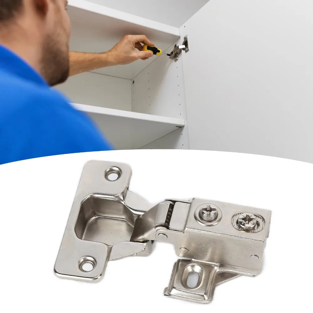 Soft Close Cabinet Hinge Short Arm Hydraulic Damper Steel