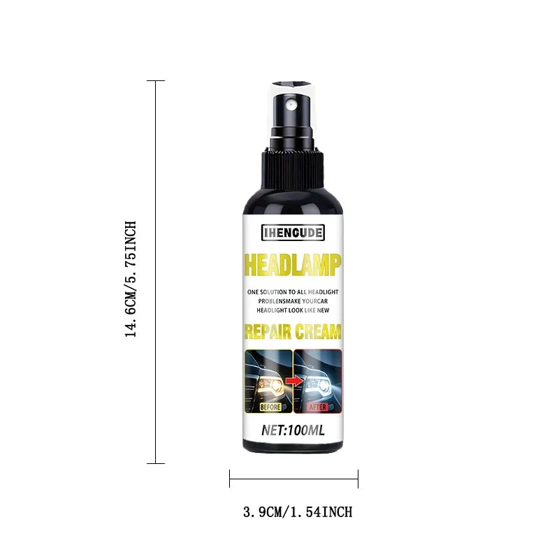 IHENGUDE Ceramic Headlight Restoration Spray 100ml