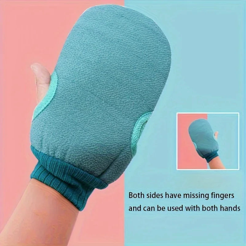 Exfoliating Scrub Gloves – Body Scrub Mitt for Shower & Spa