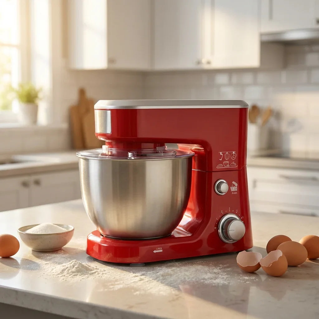 Westchef 4L Planetary Stand Mixer | 6-Speed 500W Tilt-Head