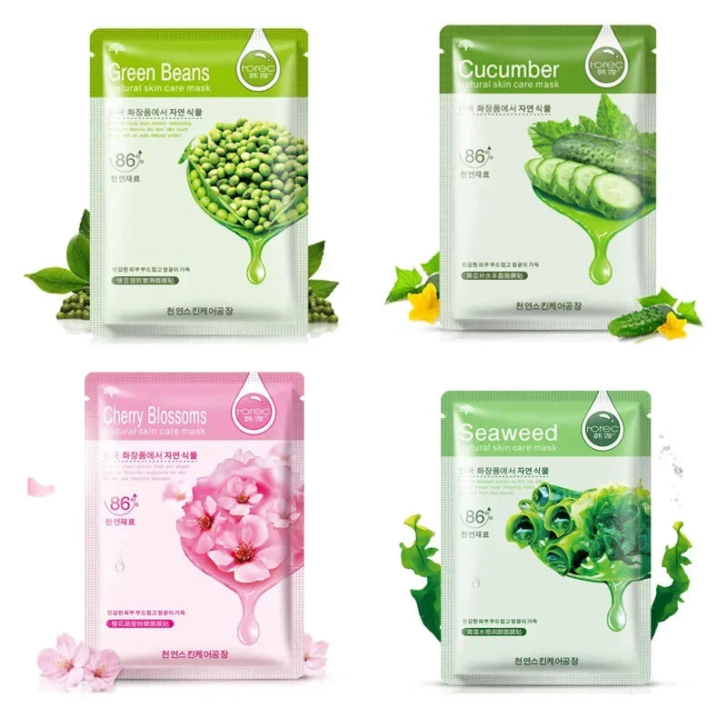 HanChan Plant Facial Mask – Moisturizing & Oil Control 30g