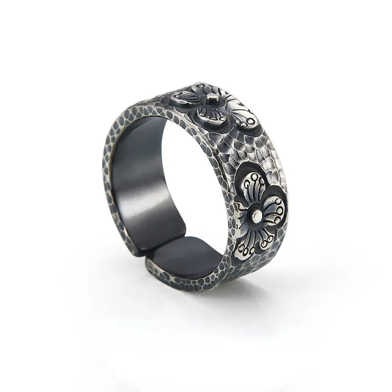 Vintage Punk Dragon Snake Tiger Adjustable Ring | Unisex