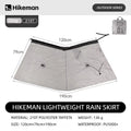 3-in-1 Ultralight Hiking Rain Skirt – Waterproof Poncho